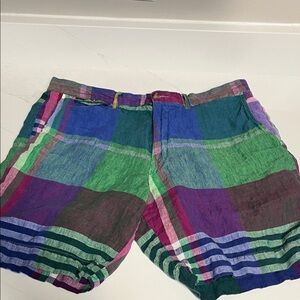 Polo Ralph Lauren Multicolor Plaid Men's Shorts size 34